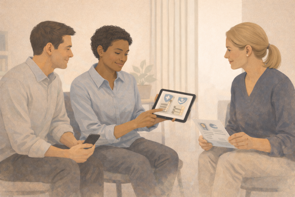 Unterstützende Zusammenarbeit bei der Einführung von Mitarbeiterbenefits